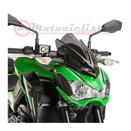 9689F CUPOLINO NAKED N.G. SPORT marca PUIG per KAWASAKI Z900 '17 FUME' SCURO