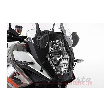 70075630001 GRIGLIA DI PROTEZIONE FARO marca HEPCO E BECKER per KTM 1090 ADVENTURE R 2017 colore NERO