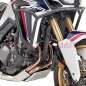 KNH1144 Paramotore tubolare specifico nero marca KAPPA per HONDA CRF1000L Africa Twin