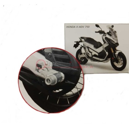 Push&Block WL-H02 antifurto blocca ruota Honda X-ADV 750 e Forza 750