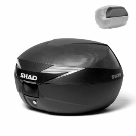 Shad Y0MT16SE Bauletto Moto Nero – Fissaggi Specifici Inclusi