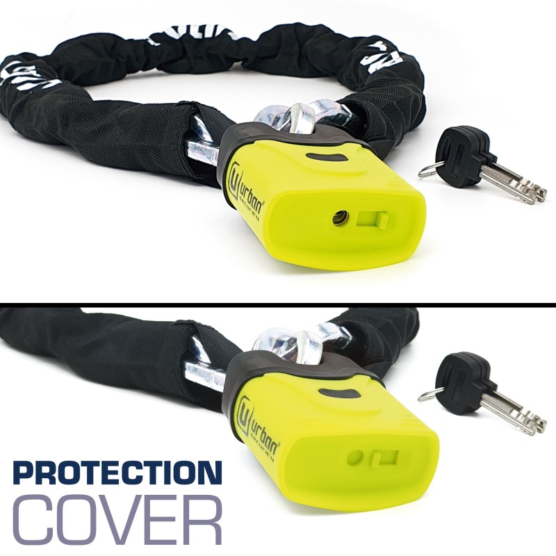 Chaîne Antivol Kryptonite Evolution 4 Intégrée – Longueur 90 Cm – Sécurité Renforcée Pour Vélo, Moto, équipement