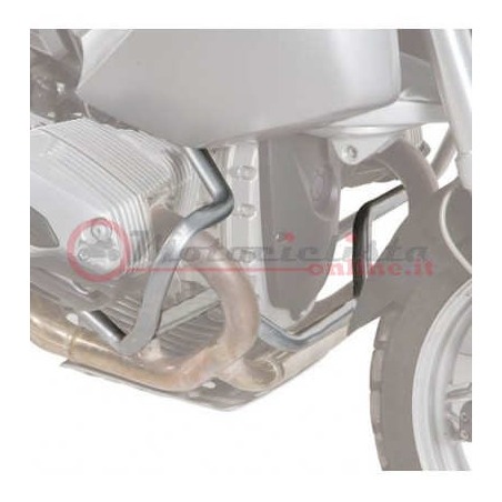 TN689 Givi paramotore tubolare silver per BMW R1200 GS dal 2004 al 2012