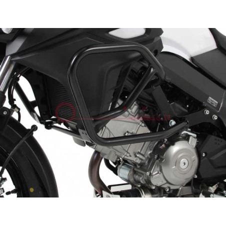 5013534 00 01 Telaio paramotore Hepco & Becker in acciaio Nero per Suzuki V-strom dal 2017