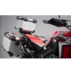 KFT.01.622.70009/S Kit valige laterali in alluminio SW-Motech TRAX ADVENTURE 45 / 37 silverHonda CRF 1000 L Africa Twin