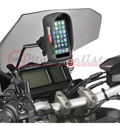 KFB2122 Kappa Traversino per supporto Smartphone/GPS per Yamaha MT09 Tracer 2015