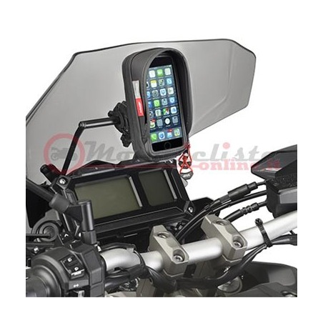 KFB2122 Kappa Traversino per supporto Smartphone/GPS per Yamaha MT09 Tracer 2015