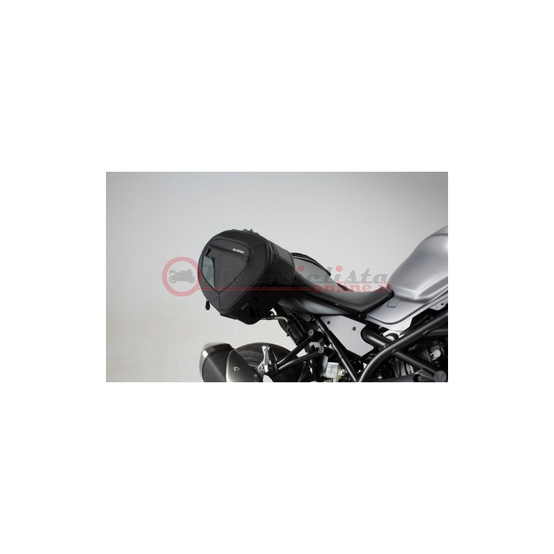 BC.HTA.05.740.10801/B Kit borse laterali + telaio SW-Motech per Suzuki SV 650 ABS 2015