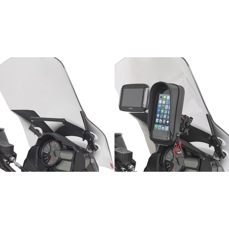 FB3114 GIVI Traversino supporto Smartphone/Navigatore per Suzuki DL1000 V-Strom 2017