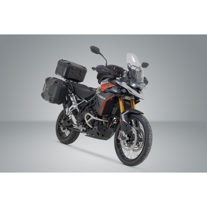 SW-Motech Light mounts - Black. Triumph Tiger 1200 / Explorer (15-). Luce monta Black - Triumph Tiger 1200 / Explorer (15-) - il miglior prezzo