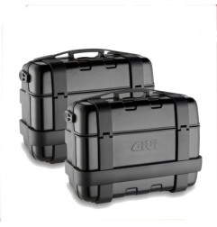 Givi TRK33BPACK2 coppia di valigie laterali modello Trekker nere 33 lt