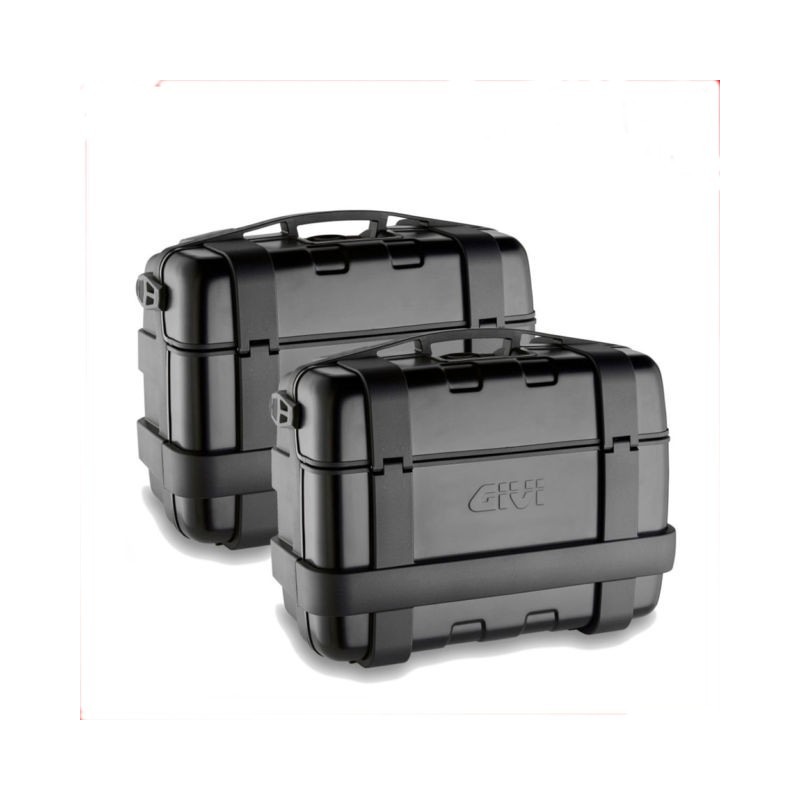 Givi TRK33BPACK2 coppia di valigie laterali modello Trekker nere 33 lt