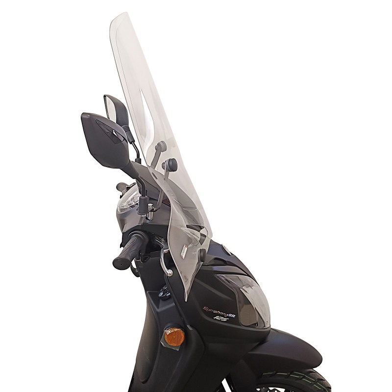 Fabbri 3635/A Parabrezza Top Alto per SYM SYMPHONY SR 125 E5+ dal 2025
