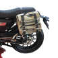Bags&Bike SAHARA-G-HGB-SX Borsa laterale singola SX In canvas Grigio Per Honda GB 350 S Dal 2025 Bags&Bike SAHARA-G-HGB-SX Borsa laterale singola SX In canvas Grigio Per Honda GB 350 S Dal 2025