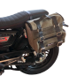 Bags&Bike SAHARA-V-HGB-SX Borsa laterale singola SX in Canvas Verde Per Honda GB 350 S Dal 2025 Bags&Bike SAHARA-V-HGB-SX Borsa laterale singola SX in Canvas Verde Per Honda GB 350 S Dal 2025