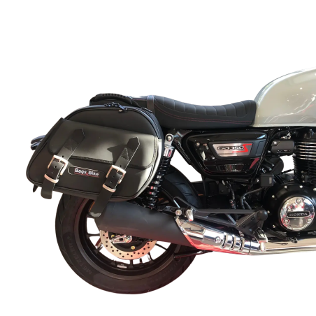 Bags&Bike EXPLORER-HGB-N Coppia di borse laterali Nere Per Honda GB 350 S Dal 2025
