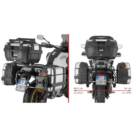 Kappa KL9228 Telai Portavaligie Monokey per CF Moto 700MT ADV dal 2025