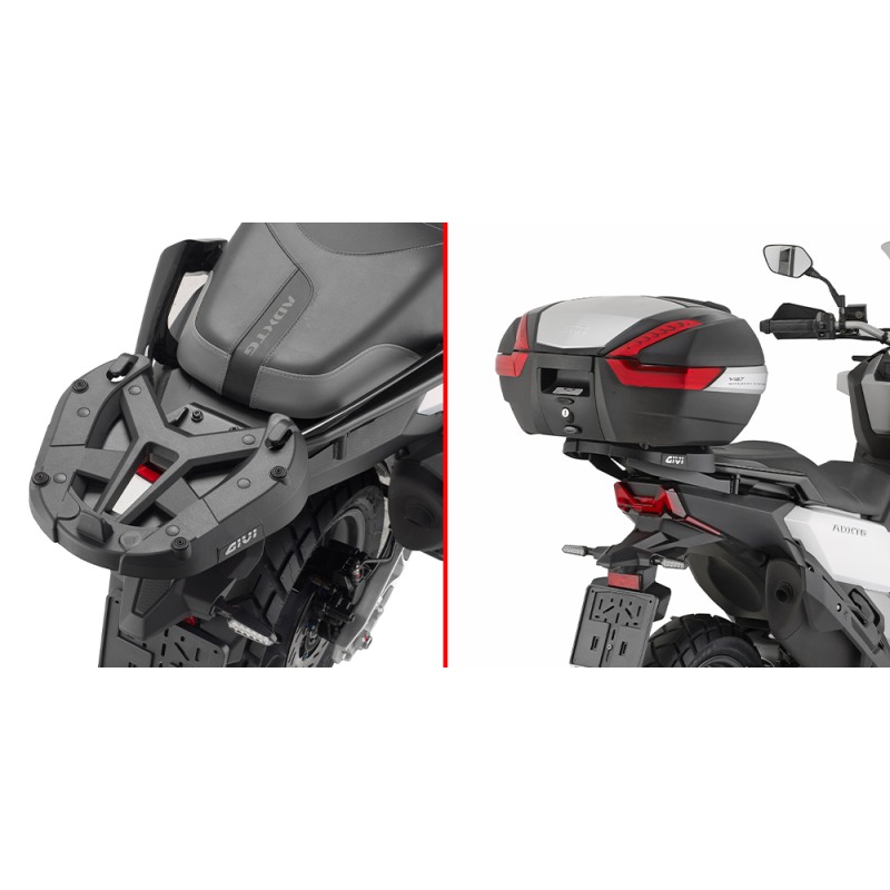 Givi SR7072 Attacco Posteriore Per SYM ADX TG 400 Dal 2025 Givi SR7072 Attacco Posteriore Per SYM ADX TG 400 Dal 2025