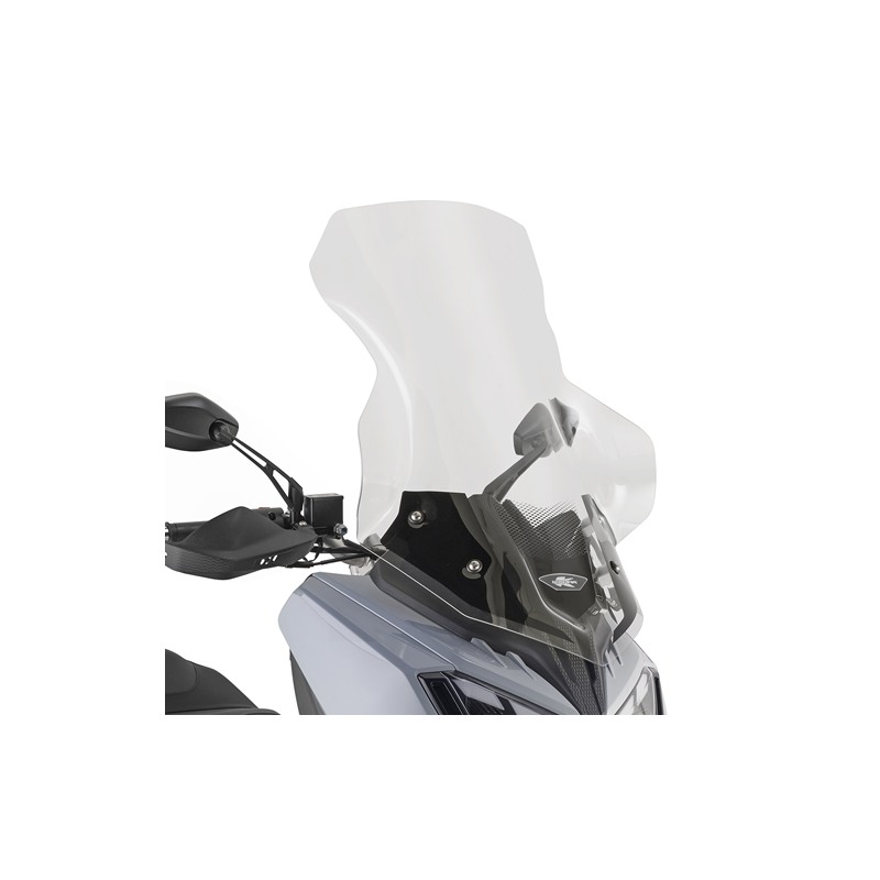 Kappa KD7070ST parabrezza alto trasparente per SYM ADX 300 dal 2024 Kappa KD7070ST parabrezza alto trasparente per SYM ADX 300 dal 2024