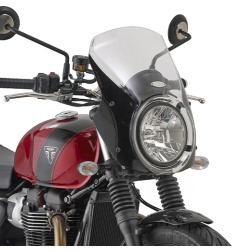 GIVI 6407A Cupolino trasparente Per Triumph Speed Twin 900 e Royal Enfield Bear 650 dal 2025