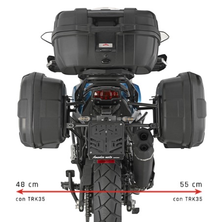 KAPPA KLO9701MK Porta Valigie laterali Monokey per QJ Motor SRT 600 SX Dal 2024