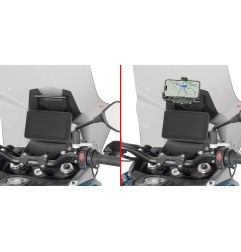 Kappa KFB9701 Traversino portacellulare per QJ Motor SRT 600 SX dal 2025