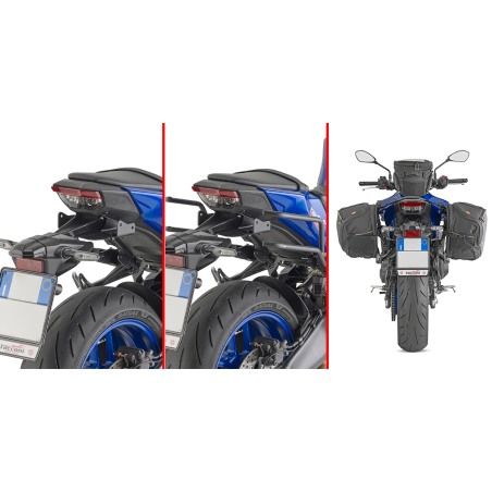 Telaietti Givi TR2169 per borse laterali morbide Yamaha MT-09 dal 2024