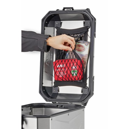 Rete Elastica Porta Oggetti Givi E245 per Valigie Trekker Outback 48L