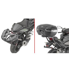 Portapacchi Kappa KR4136 aggancio bauletto per Kawasaki Z500 dal 2024