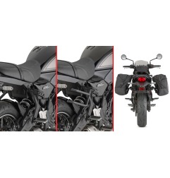 Givi TR4131 Telaietti laterali Remove-X sgancio rapido Kawasaki Z650RS dal 2022