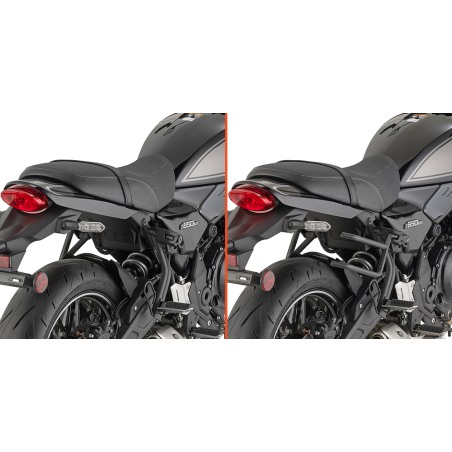 Kappa TR4131K Telaietti laterali Remove-X sgancio rapido Kawasaki Z650RS dal 2022