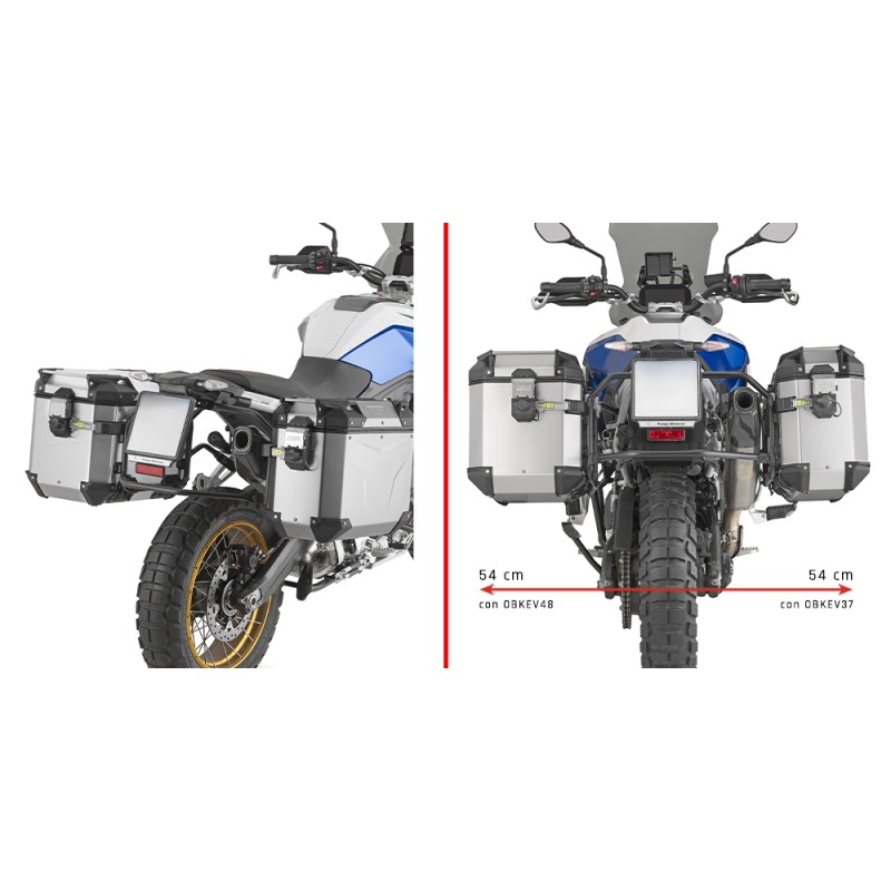 Givi PLO5145CAM Portavaligie laterale per BMW F 900 GS dal 2024 Givi PLO5145CAM Portavaligie laterale per BMW F 900 GS dal 2024