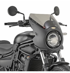 Cupolino fumè Kappa KA802 per moto Kawasaki Eliminator 500 dal 2024