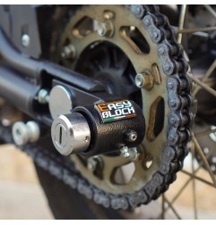 EasyBlock Antifurto blocca ruota per Benelli  TRK 502X e Leoncino 500 Trail