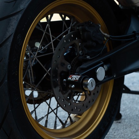 EasyBlock Antifurto blocca ruota per CFMoto 800MT dal 2023 in poi