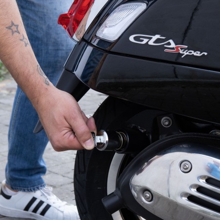 EasyBlock Antifurto blocca ruota per Piaggio VESPA GTS 300 dal 2008 in poi