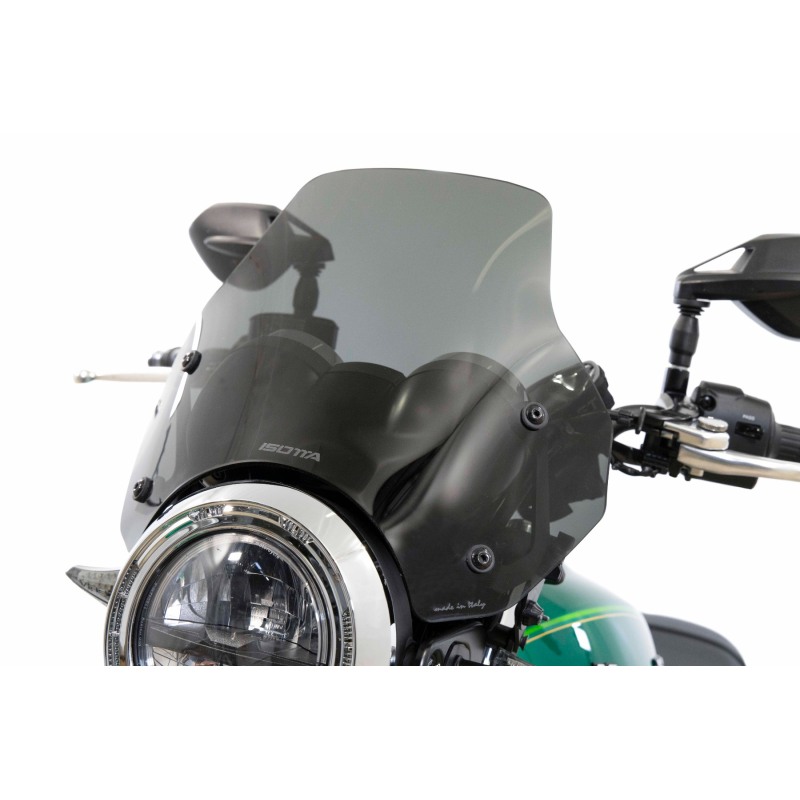 Isotta SC736 Cupolino alto fumé scuro Kawasaki Z650 RS dal 2022 al 2023 Isotta SC736 Cupolino alto fumé scuro Kawasaki Z650 RS dal 2022 al 2023
