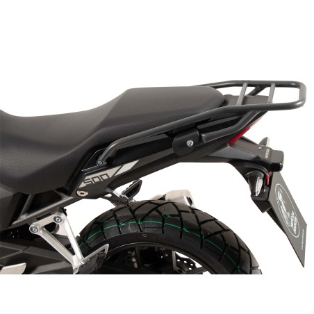 Hepco Becker 6589514 01 05 Portapacchi tubolare antracite per Honda CB 500 X dal 2019 al 2023