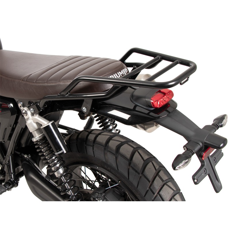 Hepco Becker 6587667 01 01 Portapacchi tubolare nero per Triumph Scrambler 1200 X dal 2024