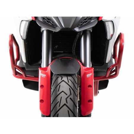 Hepco Becker 5017680 00 04 Barra di protezione motore rossa per Ducati Multistrada V4 / S / Pikes Peak / Rally / RS dal 2025