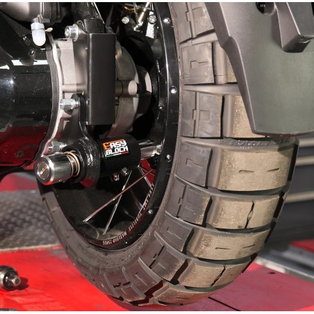 EasyBlock Antifurto blocca ruota per Peugeot XP400 GT cerchi a raggi