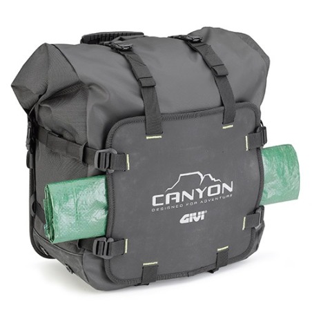 Givi GRT720 Coppia borse laterali Canyon impermeabili con aggancio Monokey