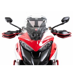 Hepco Becker 42127680 00 04 Set di paramani acciaio rosso per Ducati Multistrada V4 dal 2025