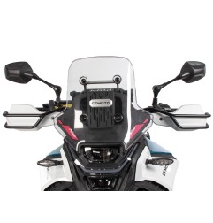 Hepco Becker 42127678 00 01 Set di paramani nero (lato sinistro+destro) per CF Moto 450 MT dal 2024