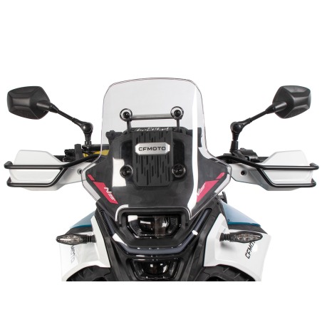 Hepco Becker 42127678 00 01 Set di paramani nero (lato sinistro+destro) per CF Moto 450 MT dal 2024