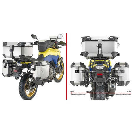 Kappa KLOS3125CAM Telai laterali Monokey Cam-Side V-Strom 800 DE e SE