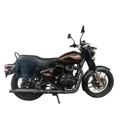 Borse laterali Bags Bike Trekker nere Royal Enfield Bullet 350
