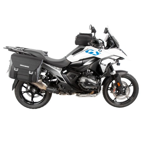 Hepco Becker 6406532 00 01 Set borse laterali Xtravel Basic Plug & Play per portapacchi Vario originale per BMW R 1300 GS dal 20