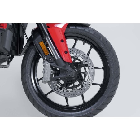 Kit tamponi di protezione per asse anteriore Sw-Motech STP.22.176.10700/B Ducati Multistrada V2 dal 2025