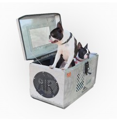 KoboFriend Bauletto alluminio per trasporto cani in moto Misura 1